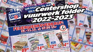 CENTERSHOP XXL VUURWERK FOLDER 20222023 [upl. by Adnahsam]