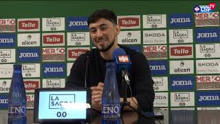 Sala de prensa CD Toledo  Calvo Sotelo Puertollano CF Declaraciones de Rafa Guerrero [upl. by Trula]