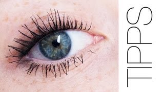 Tipps für GESCHWUNGENE VOLLE Wimpern  SeptemBÄM 13 [upl. by Analli339]