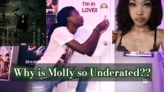 Molly Santana Lets Create Art Listening to her for the 1st time Molly Santana [upl. by Bail]