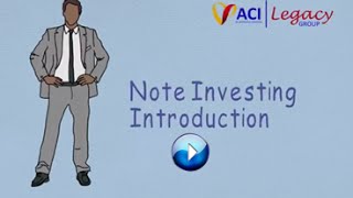 Introduction To Real Estate Note Investing [upl. by Euqinahc]