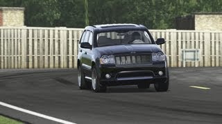 Grand Cherokee SRT8 Top Gear Test Track [upl. by Candice885]