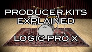 Logic Pro X  Producer Kits Explained  Take Your MIDI Drums to the Next Level [upl. by Repohtsirhc]