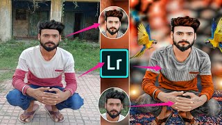 😱  only lightroom and Snapseed photo editing keise kare  😱 face smooth and background change 💯 [upl. by Bowes]