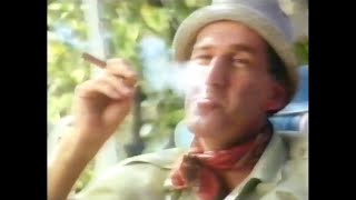 Russ Abbot Gardening Castella Classic Cigar advert 1991 [upl. by Annuahsal]