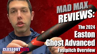 Easton Ghost Advanced Fastpitch Overview 2024 [upl. by Basilio427]