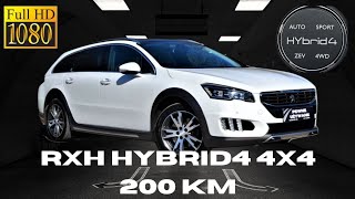 ✅️PREZENTACJA PEUGEOT 508 RXH HYBRID4 4X4✅️20 HDI 163  37 elektryk⚡️ 200 KM pewneafcars [upl. by Susanetta]