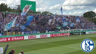 Schalke Fans beim DFB Pokalspiel in Aalen I 17082024 [upl. by Kreiker]