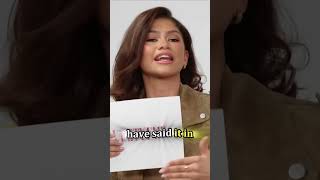 Everything About Zendayas First Dateshorts zendaya tomholland hollywood actor spiderman [upl. by Ardnasyl398]