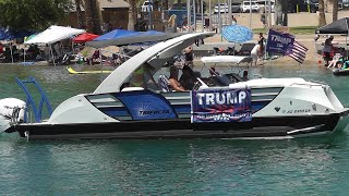 Trump Boat Parade 2024  Lake Havasu City Arizona  USA [upl. by Aramois]