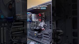 Can’t Install Windows pcrepair computerrepair gamingcomputer pcbuild gamingpc [upl. by Whyte]