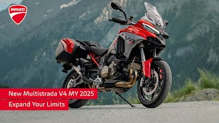 New Ducati Multistrada V4 MY 2025  Expand your Limits [upl. by Ycat]