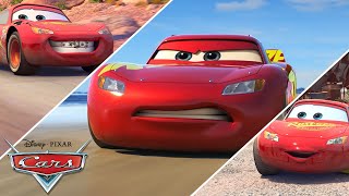 Best of Lightning McQueen in Cars  Compilation  Pixar Cars [upl. by Dyane]