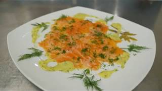 Simplement Soulard gravlax minute sauce à laneth 6 décembre 2014 [upl. by Willcox]