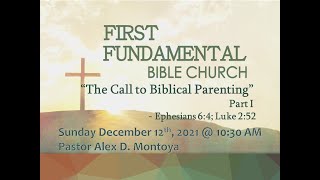 FFBC LiveStream Sunday 1030am  December 12 2021 [upl. by Armbrecht]