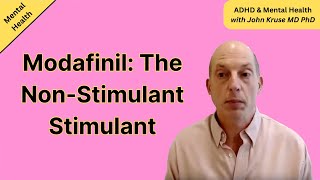 Modafinil The NonStimulant Stimulant  ADHD  Episode 64 [upl. by Ynohtnanhoj]