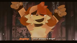 dogday death cutscene animationanimationsad momentspoppy playtime smiling critters 3lazy [upl. by Esra943]