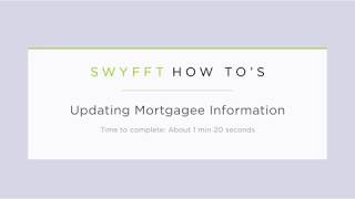 How to Update Mortgagee [upl. by Brinn]