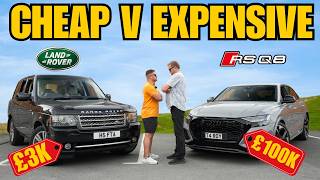 Do You Really Need A £100k SUV Cheap Range Rover vs Audi RSQ8 [upl. by Birdie]