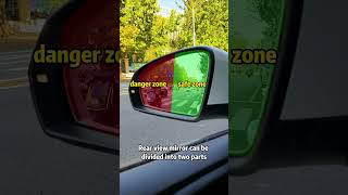 Correctly adjust the side mirror position to get the best driving visiondriving skills tips [upl. by Hillhouse]