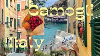 camogli italy 🌊🍓  euro summer travel vlog [upl. by Ephram]