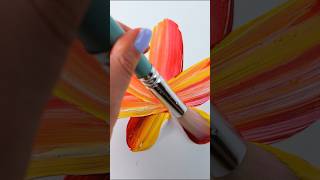 Painting Colorful Flowers with Simple Strokes 🎨🖌️ [upl. by Leticia]