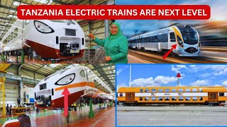 Tanzania SGR Electric EMUs and Double Deck Trains a Taste Of Germany and Korean Technology [upl. by Thurmann]