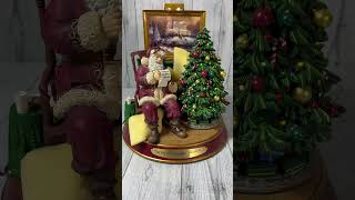 Thomas Kinkade Light Up The Holidays Illuminated Sculpture THE JOY OF CHRISTMAS [upl. by Cohlier]