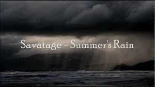 Savatage  Summers Rain Lyrics [upl. by Nyllij]