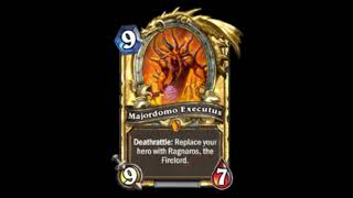 None May Challenge the Living Flame  Majordomo Executus  Hearthstone [upl. by Nehtiek3]