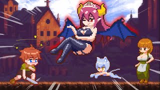 【Super Mamono Sisters】Stage 1  The Charm of the Succubus [upl. by Noraed]