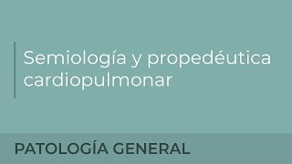 Semiología y propedéutica cardiopulmonar Francisco Javier Miguel Bielsa [upl. by Adnac]