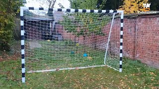 Viking Sports voetbalgoal 300x200 cm zwart wit – Perfect voor voetbaltraining [upl. by Jeminah]