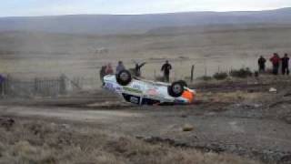 Gran Premio de la Hermandad 2010 Rally crash [upl. by Zat725]