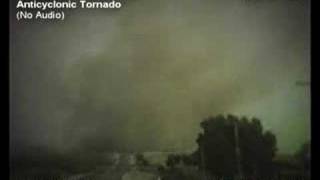 Freedom Oklahoma Anticyclonic Tornado  June 6 1975 [upl. by Wester]