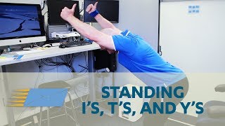 Standing IYT Exercise with Dumbbells [upl. by Gallenz]