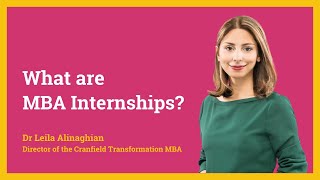 What are MBA Internships [upl. by Cynde]