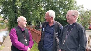 Archbishop of York vists the Waterways Chaplaincy [upl. by Lear]