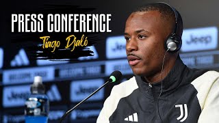 The Best of Tiago Djalòs first press conference at Juventus [upl. by Aciretal]