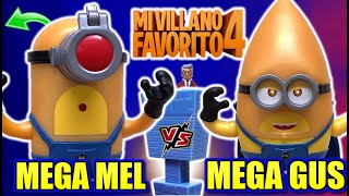 MEGA MINIONS GUS amp MEL  Figuras de Acción  Mi Villano Favorito 4  Colección 2024  TOY SHOTS [upl. by Candy128]