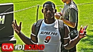 JuJu Smith The Opening Highlights Nike Beaverton OR Highlight Mix  CollegeLevelAthletescom [upl. by Goar]