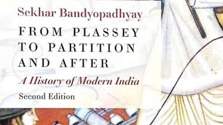 V3 shekhar Bandopadhyay from Plassey to partition [upl. by Moynahan661]