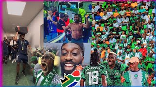 AFCON 2024 Nigeria Vs South Africa Highlights As Adeleke Dance And Celebrate With The Super Eagles [upl. by Neau]