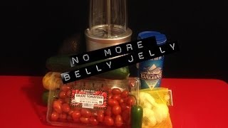 Nutribullet quotNo More Belly Jellyquot Nutriblast Recipe [upl. by Hickey]