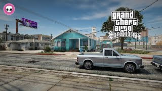 GTA San Andreas  GTA V Style Idlewood Retexture [upl. by Diskin288]