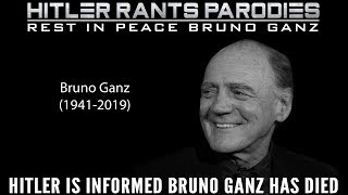 Hitler is informed Bruno Ganz has died [upl. by Arndt]