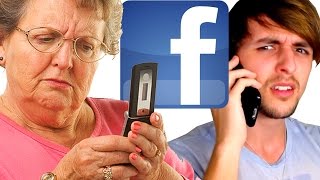 Discutiendo CON MI ABUELA sobre el FACEBOOK Súper GRACIOSO [upl. by Htebarual]