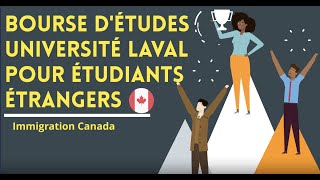 Bourse détudes Université Laval pour étudiants étrangers [upl. by Kessiah66]