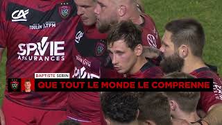 TOP 14  J17 Le discours fort de Baptiste Serin après la défaite contre Castres [upl. by Holbrook]