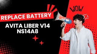 avita liber v14 battery replacement  sai traders and services [upl. by Irtak661]